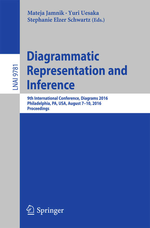 Book cover of Diagrammatic Representation and Inference