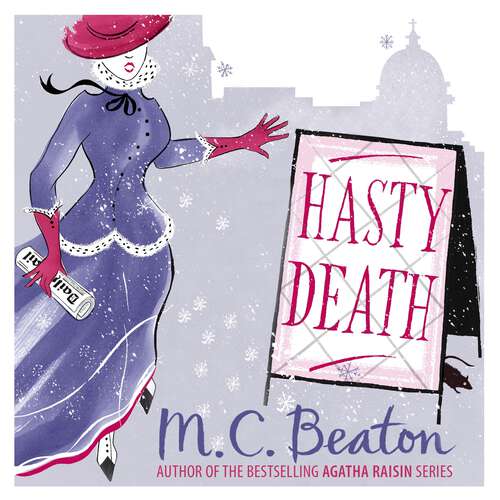 Book cover of Hasty Death (Edwardian Murder Mysteries #2)