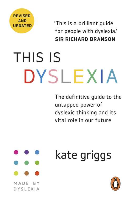 Book cover of This Is Dyslexia