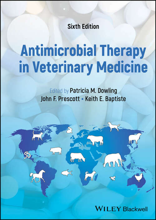 Book cover of Antimicrobial Therapy in Veterinary Medicine