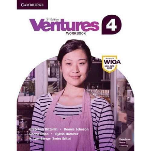 Book cover of Ventures Level 4 Workbook (Third Edition)