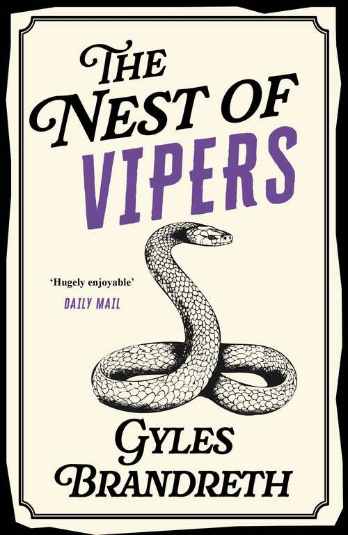 Book cover of Oscar Wilde and the Nest of Vipers: Oscar Wilde Mystery: 4 (Oscar Wilde Mystery #5)