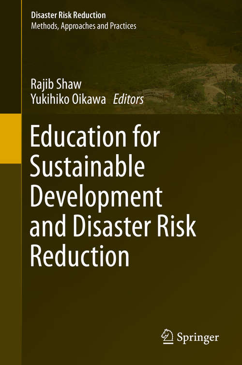 Book cover of Education for Sustainable Development and Disaster Risk Reduction