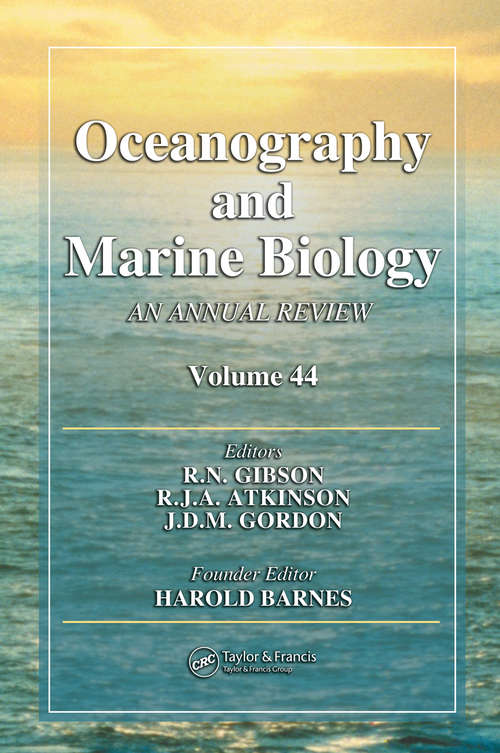 Book cover of Oceanography and Marine Biology: An annual review. Volume 44 (Oceanography and Marine Biology - An Annual Review)