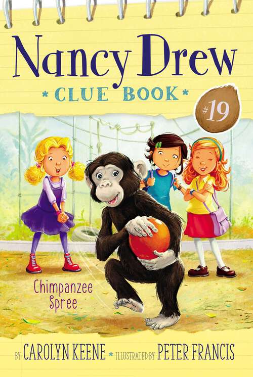 Book cover of Chimpanzee Spree (Nancy Drew Clue Book #19)