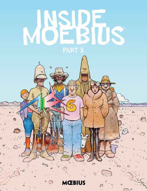 Book cover of Moebius Library: Inside Moebius Part 3