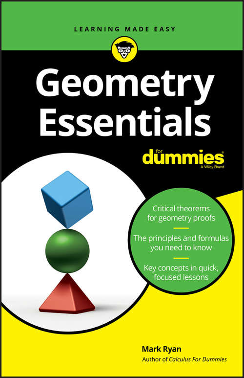 Book cover of Geometry Essentials For Dummies