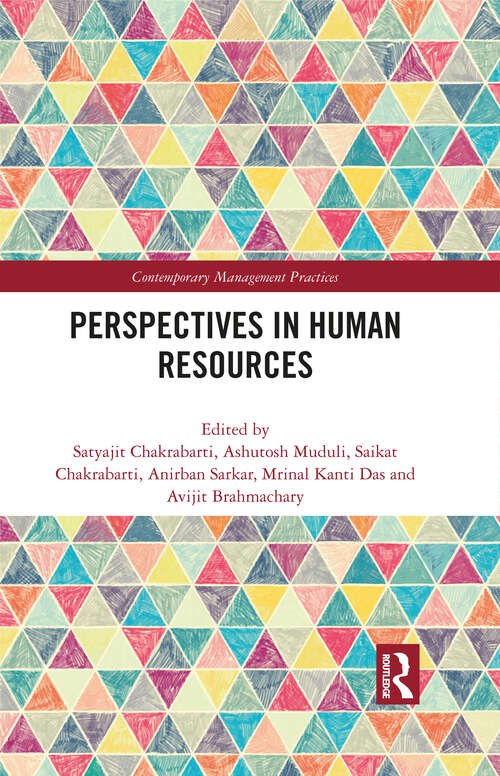 Book cover of Perspectives in Human Resources (Contemporary Management Practices)