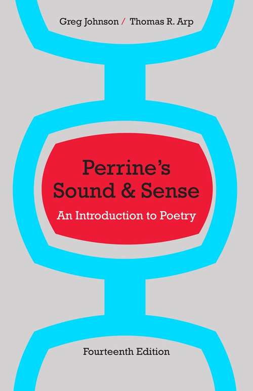 Book cover of Perrine's Sound And Sense (Fourteenth Edition): An Introduction to Poetry