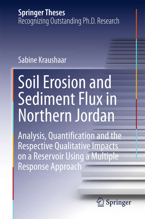 Book cover of Soil Erosion and Sediment Flux in Northern Jordan