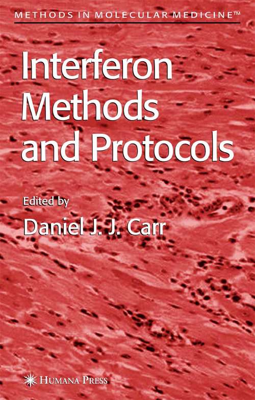 Book cover of Interferon Methods and Protocols