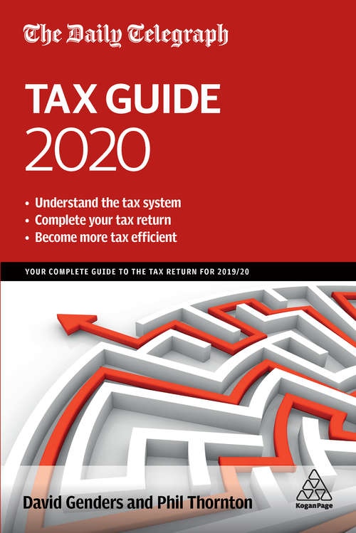 Book cover of The Daily Telegraph Tax Guide 2020: Your Complete Guide to the Tax Return for 2019/20 (44)