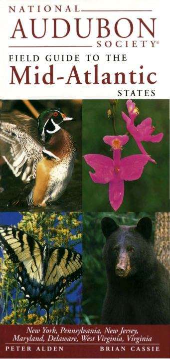 Book cover of National Audubon Society Regional Guide to the Mid-Atlantic States