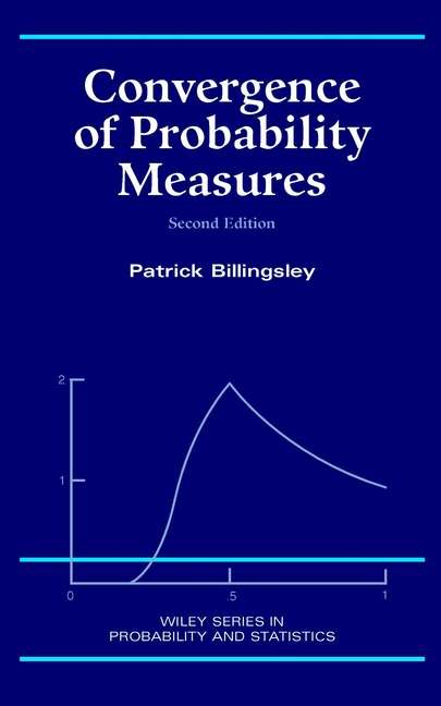 Book cover of Convergence of Probability Measures