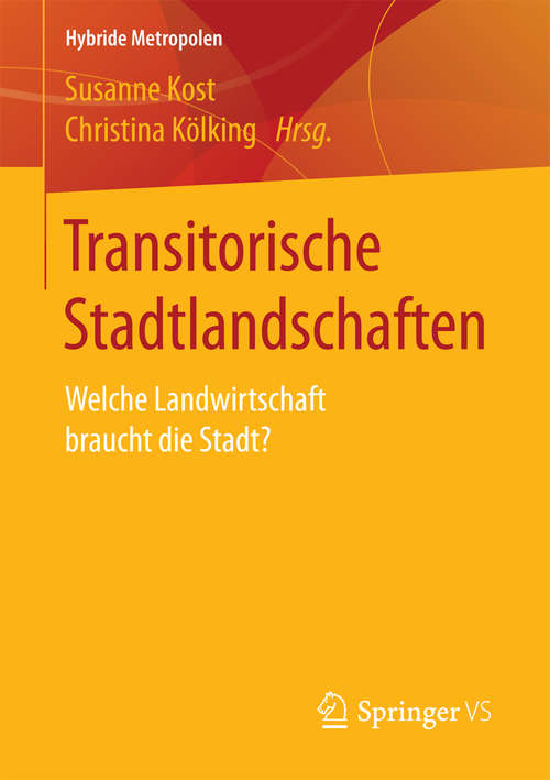 Book cover of Transitorische Stadtlandschaften