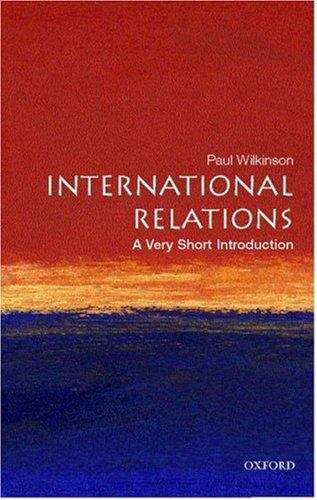 Book cover of International Relations: A Very Short Introduction