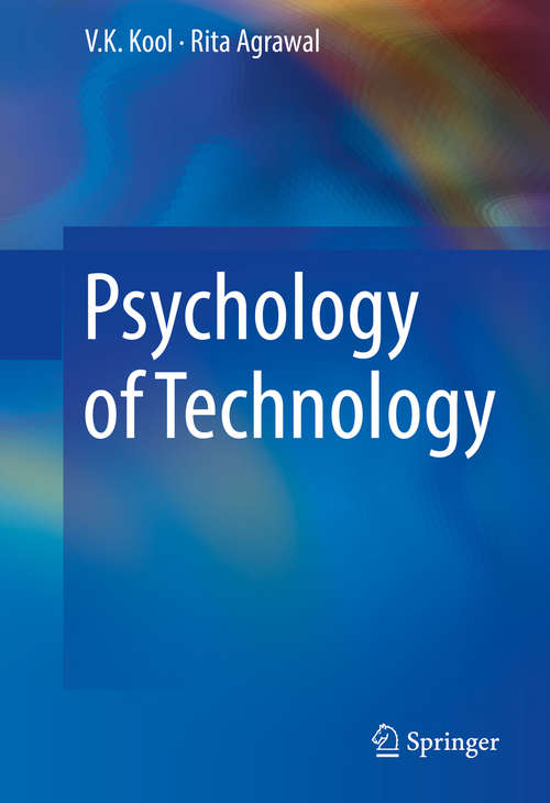 Book cover of Psychology of Technology