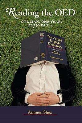 Book cover of Reading the OED: One Man, One Year, 21,730 Pages