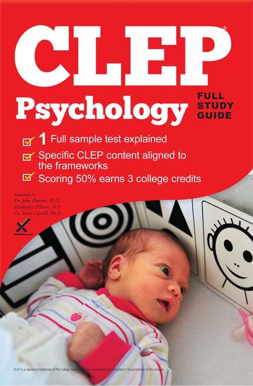 Book cover of CLEP College Level Examination Program: Psychology