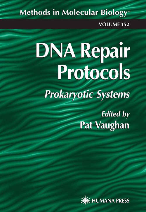 Book cover of DNA Repair Protocols