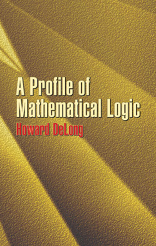 Book cover of A Profile of Mathematical Logic