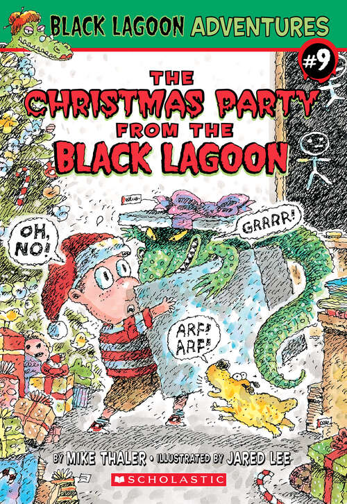 Book cover of The Christmas Party from the Black Lagoon (Black Lagoon Adventures #9)