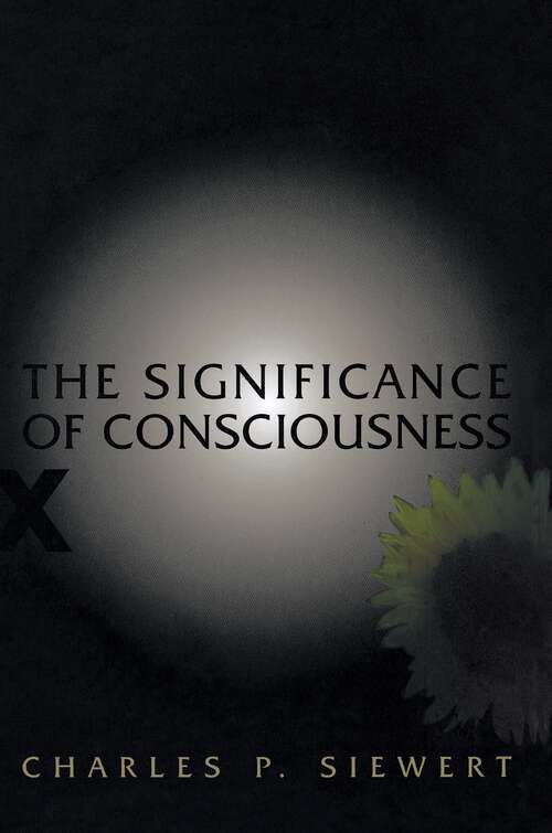 Book cover of The Significance of Consciousness