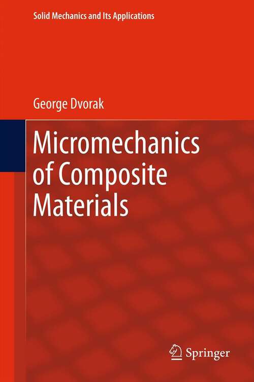 Book cover of Micromechanics of Composite Materials