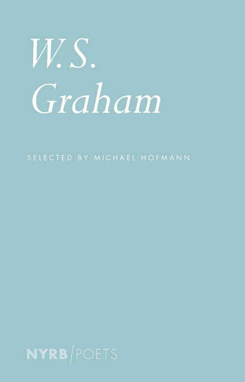 Book cover of W. S. Graham: Selected Poems