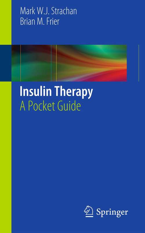 Book cover of Insulin Therapy