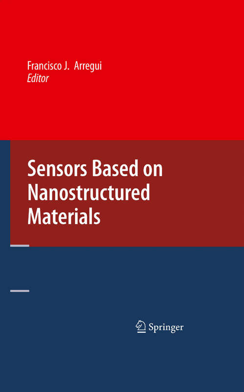 Book cover of Sensors Based on Nanostructured Materials