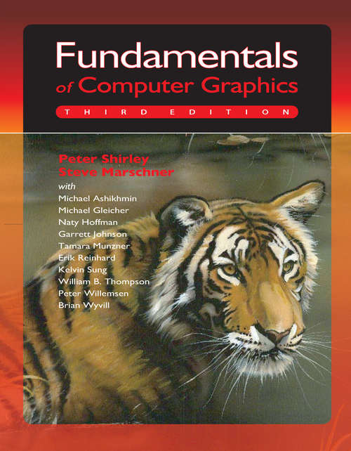 Book cover of Fundamentals of Computer Graphics