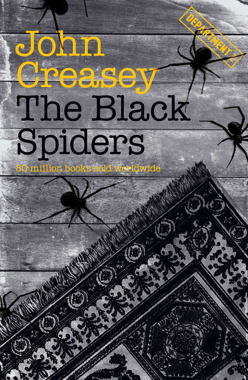 Book cover of The Black Spiders (Department Z #28)