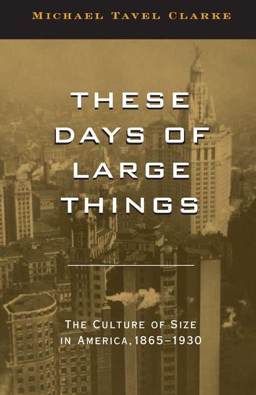 Book cover of These Days of Large Things