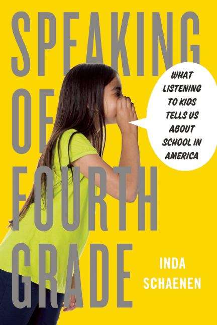 Book cover of Speaking of Fourth Grade