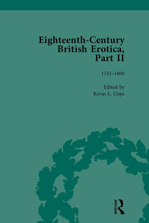 Book cover of Eighteenth-Century British Erotica, Part II vol 3