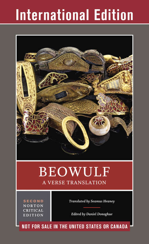 Book cover of Beowulf: A Norton Critical Edition And International Student Edition (Second Edition) (Norton Critical Editions #0)