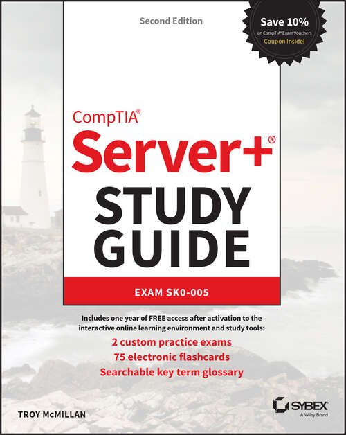 Book cover of CompTIA Server+ Study Guide: Exam SK0-005 (2)