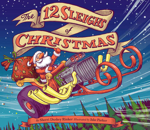 Book cover of The 12 Sleighs of Christmas