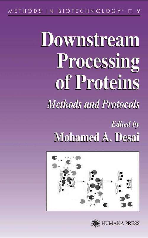 Book cover of Downstream Processing of Proteins