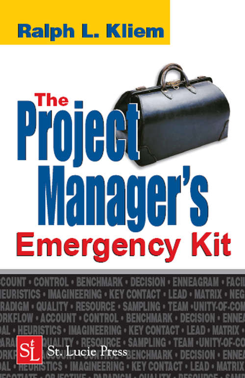 Book cover of The Project Manager's Emergency Kit