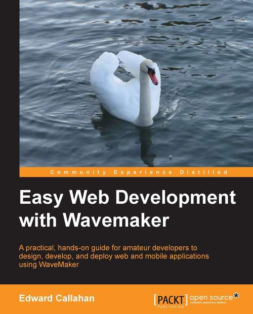 Book cover of Easy Web Development with WaveMaker