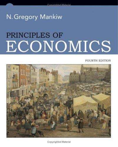 Book cover of Principles of Economics (Fourth Edition)