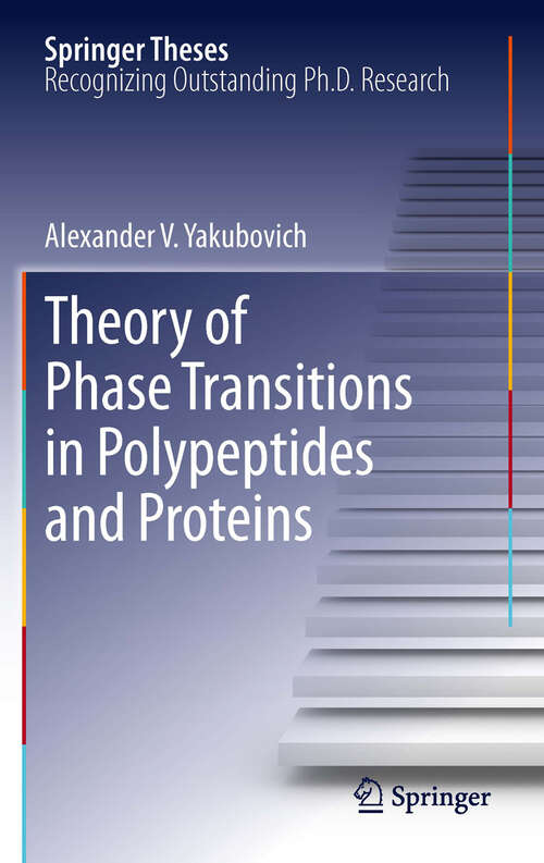 Book cover of Theory of Phase Transitions in Polypeptides and Proteins