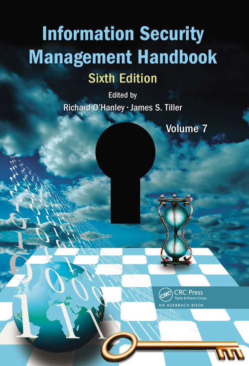 Book cover of Information Security Management Handbook, Volume 7