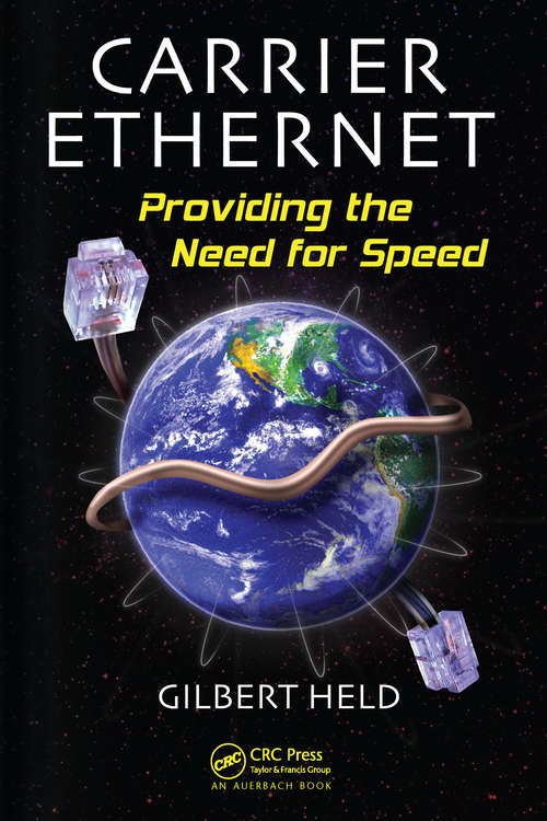 Book cover of Carrier Ethernet: Providing the Need for Speed