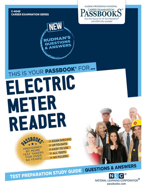 Book cover of Electric Meter Reader: Passbooks Study Guide (Career Examination Series)