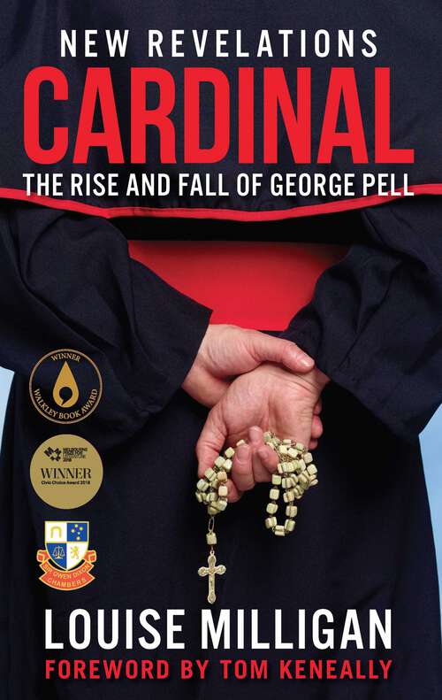 Book cover of Cardinal: The Rise and Fall of George Pell