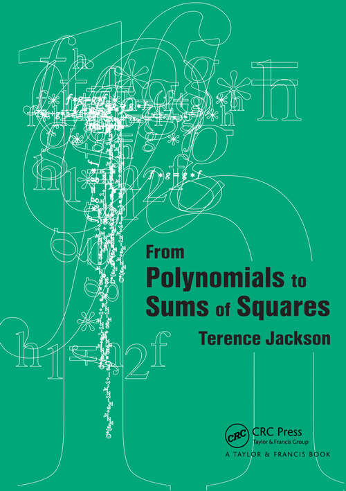 Book cover of From Polynomials to Sums of Squares