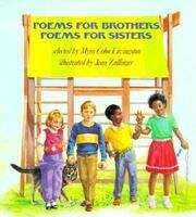 Book cover of Poems for Brothers, Poems for Sisters